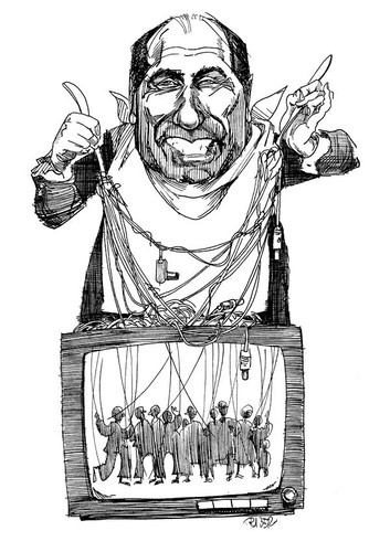 Cartoon  Berlusconi Itália