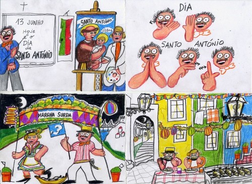 Desenho das Festas de Santo António