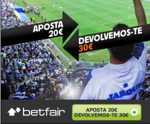 Bonus Betfair 30 euros