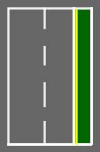 M12a - Linha contínua sobre o bordo do passeio