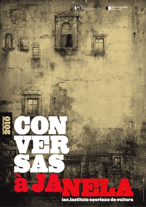 O cartaz do original ciclo de conferência do IAC...