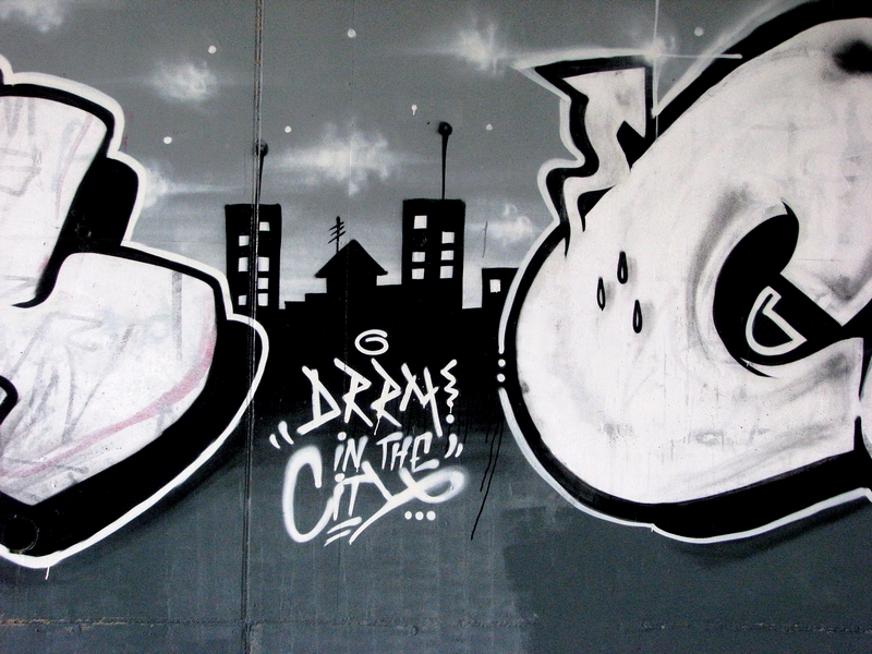 grafiti in the city