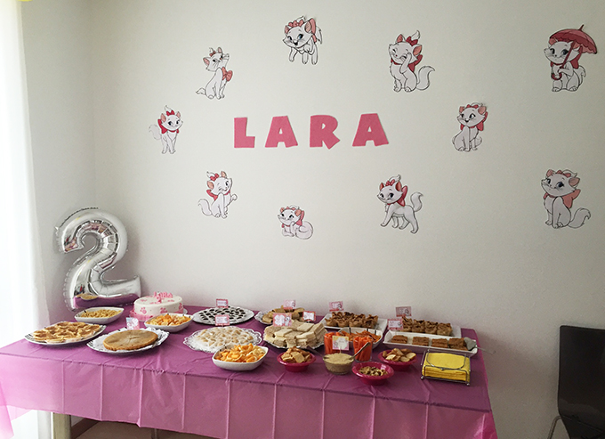 2 anos Lara decoração de festa