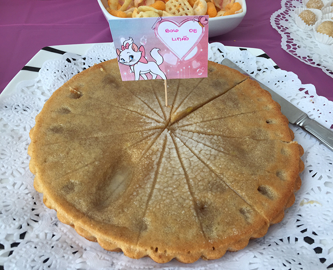 bolo de limão