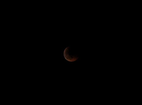 inicio eclipse lunar 15 junho