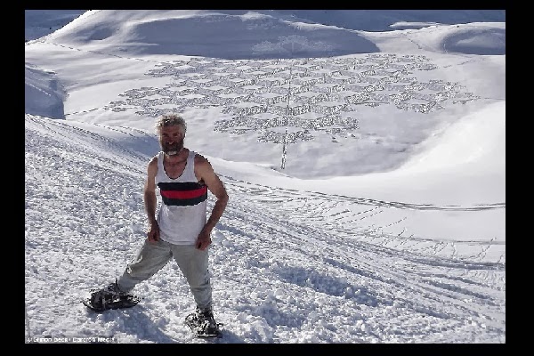 arte na neve